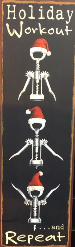 Holiday Workout Sign