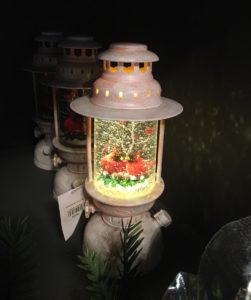 Snowglobe with Lighting and Birds