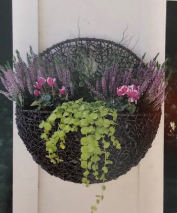 Twisted Poly Weave Wall Planter